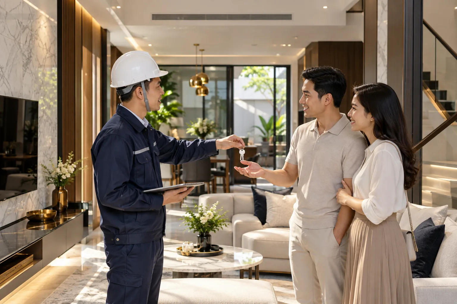 HHCONS nghiệm thu và bàn giao công trình